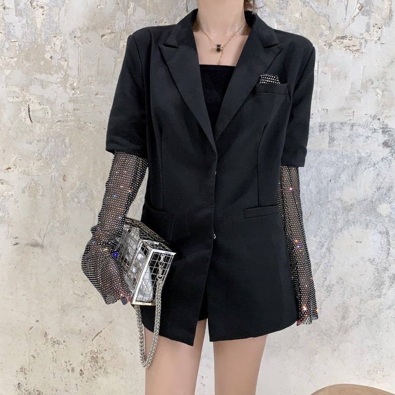 Sleeve blazer outlet