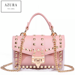 Pink Rockstar Flap Tote Bag