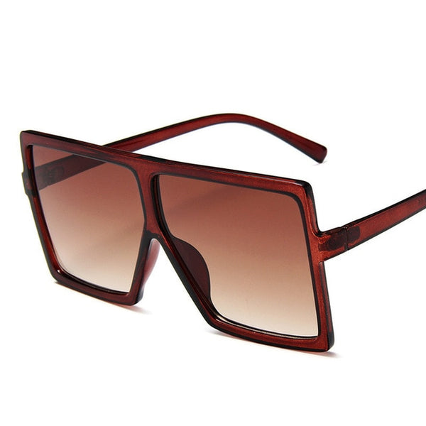 Oversized Square Frame Sunglasses