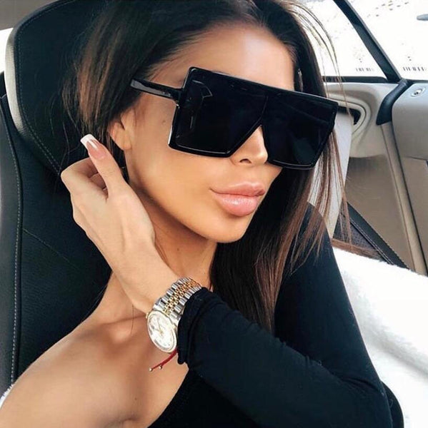 Oversized Square Frame Sunglasses