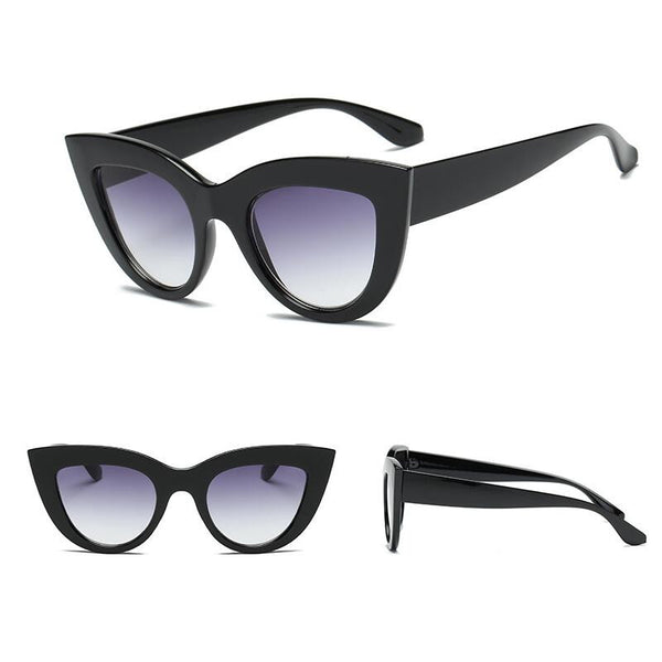 Large Cat Eye Sunglasses