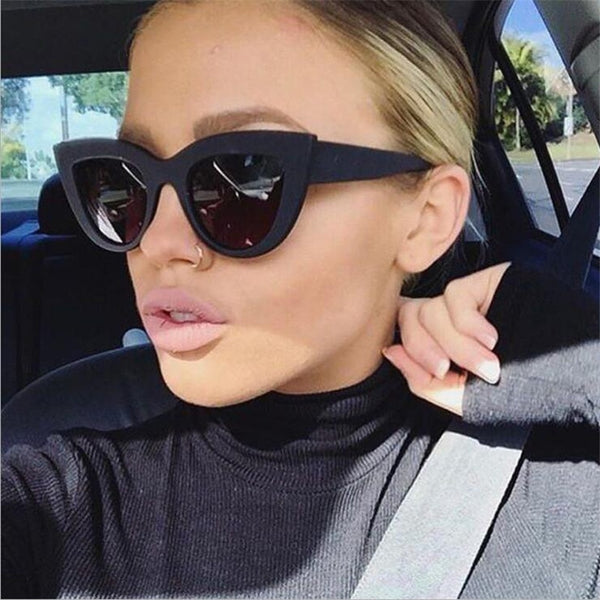 Large Cat Eye Sunglasses