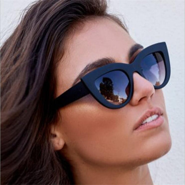 Large Cat Eye Sunglasses