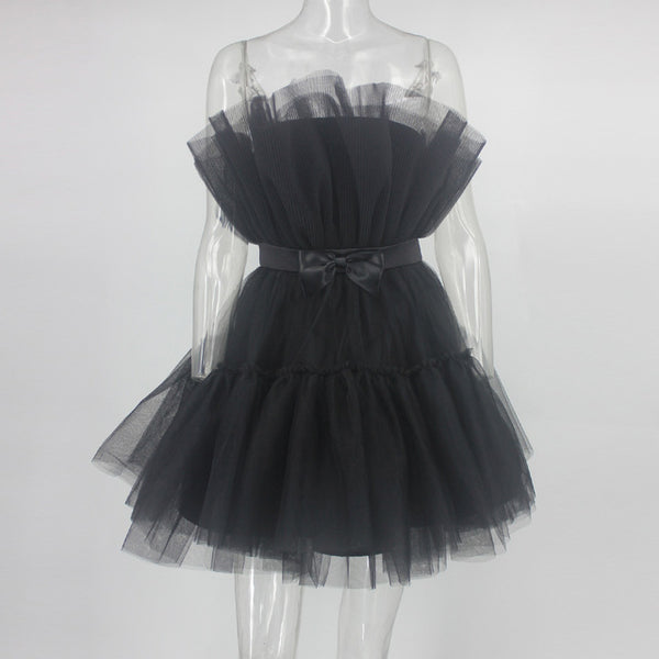 Princess Tulle Mini Party Dress