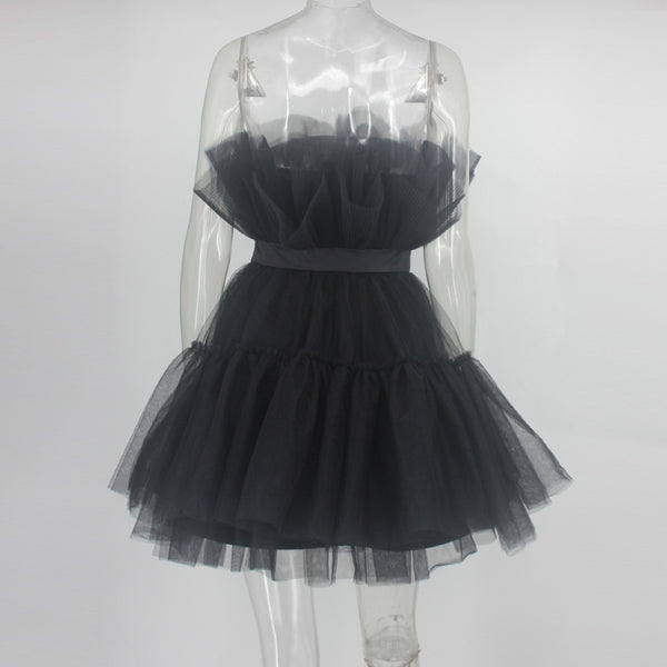 Princess Tulle Mini Party Dress