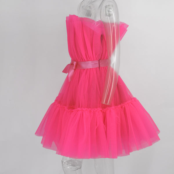 Princess Tulle Mini Party Dress